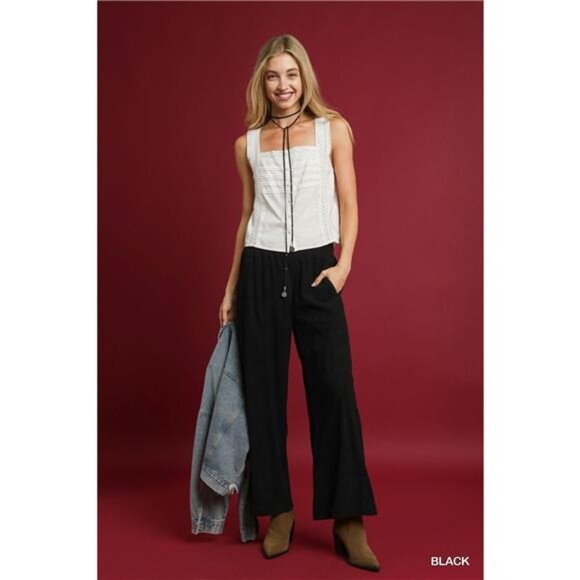 ✨NWT‎ Umgee Wide-Leg Corduroy Pants - Picture 2 of 5